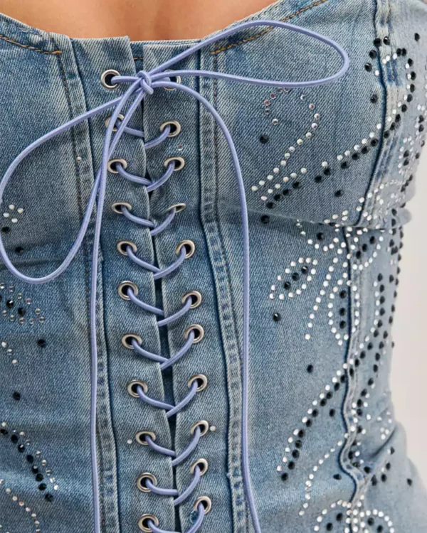Denim bodysuit women Denim bodysuit women