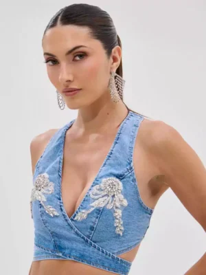 Denim bras Denim bras