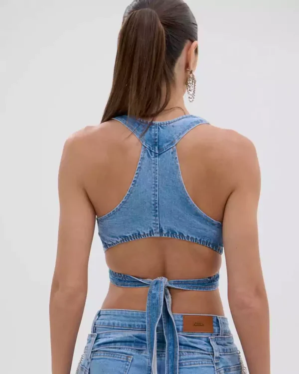Denim bras Denim bras