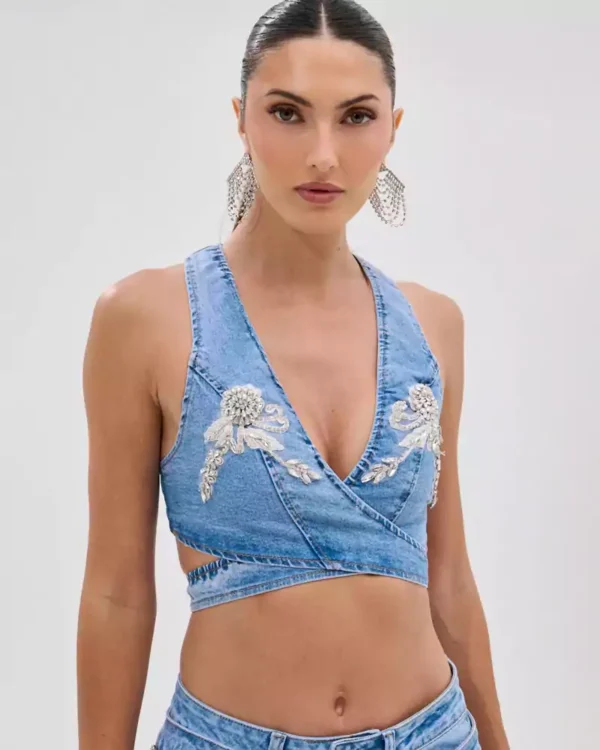 Denim bras Denim bras