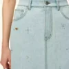 Denim midi skirts Denim midi skirts