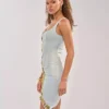 Denim mini dresses for women Denim mini dresses for women