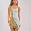 Denim mini dresses for women Denim mini dresses for women