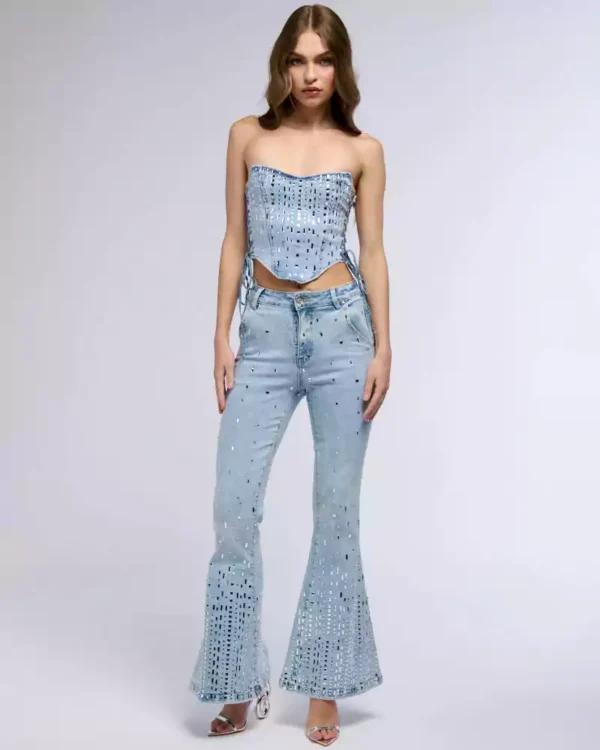 Stylish denim tops for women