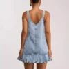 Womens denim mini dresses Womens denim mini dresses