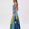 Denim maxi dress sleeveless Denim maxi dress sleeveless