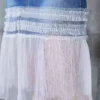 Denim short skirt for women
