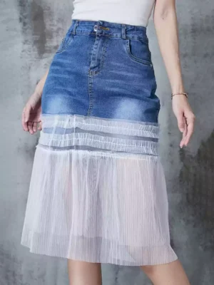 Denim short skirt for women Denim short skirt for women