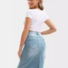Pencil skirt denim
