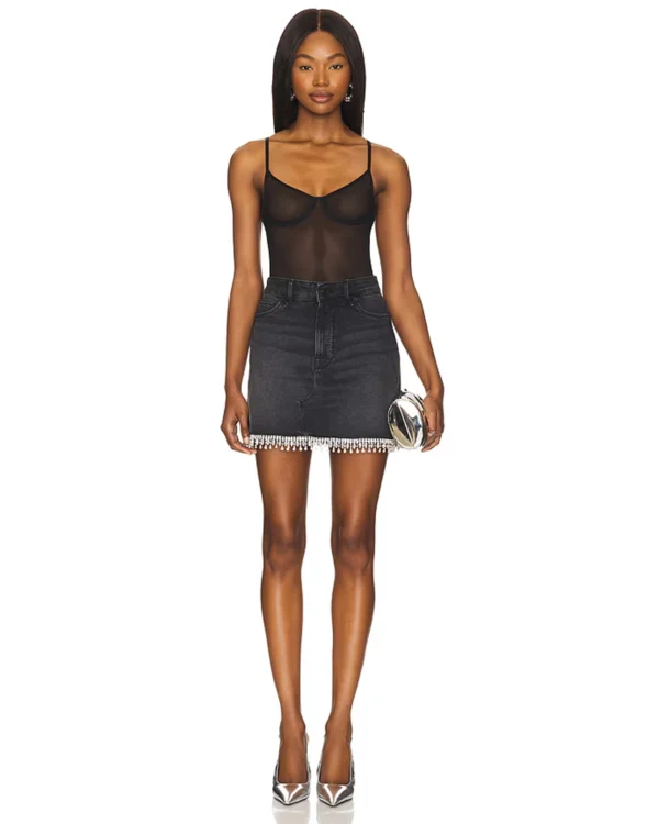 Woman denim skirts