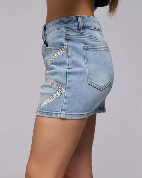 Women denim mini skirt Women denim mini skirt