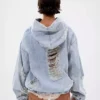 Denim hoodie women Denim hoodie women